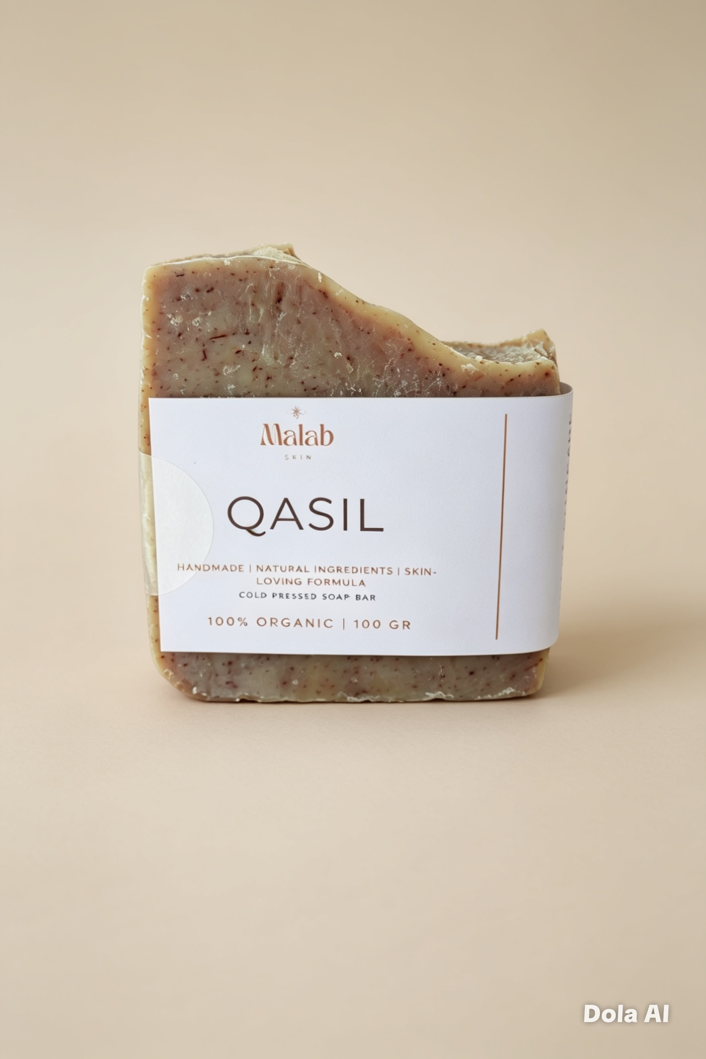COLD PROCESSED - QASIL PEPPERMINT SOAP BAR
